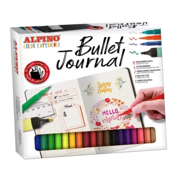 Set de Bullet Journal Con 12 Rotuladores Alpino