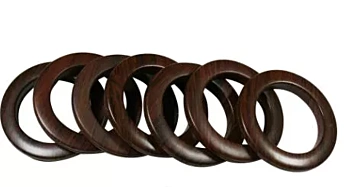 SUPER OFERTA **40%** Pack 12 arandelas de madera 8mm