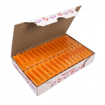Jovi Box of 30 Orange Modelling Clay Tablets 50g