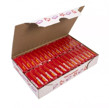 Jovi Box of 30 Red Plasticine Tablets 50g