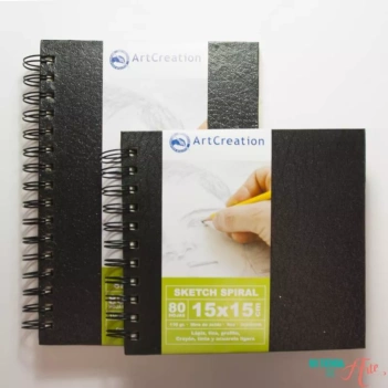 Sketch Book Spiral 110 g/m²  Cuaderno de viaje
