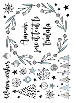 Calcomanía Textil Cosy Christmas Artemio A5

