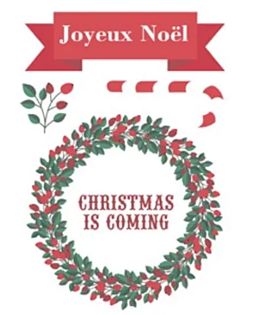 Calcomanía Textil Christmas is coming Artemio A5

