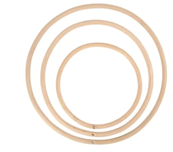 Creativ Company Set 3 Bamboo Rings 