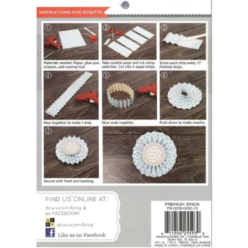 Set de Banners DIY Project Stack DCWV 15x20 cm.