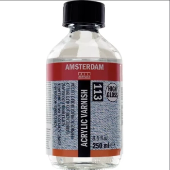 Barniz acrílico alto brillo 113 Ámsterdam 250ml
