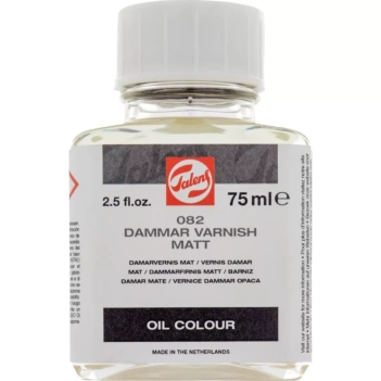 Vernis mat à la damare pour peinture à l'huile 082 Talens 75 ml