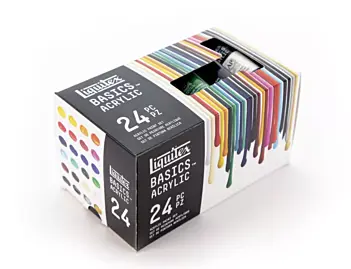 Pudełko 24 Basics Liquitex akryle 22ml