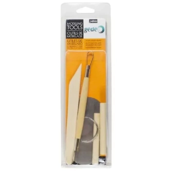 Set de 4 herramientas para modelado y escultura Pebeo