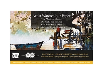 Blok do akwareli gruboziarnisty 20H Thomas W Schaller Baohong 15x23cm 300g/m²