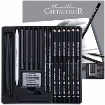 Cretacolor Brevillier 20 Piezas para el esbozo y el dibujo