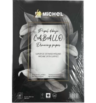 Bloc de Dibujo Papel Satinado Michel A4