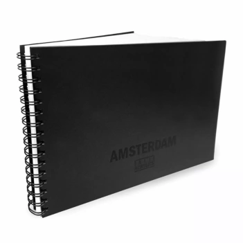 Bloc con anillas de dibujo acrílico A4 Amsterdam