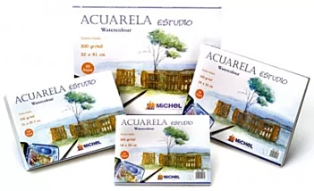 Bloc Estudio Acuarela Michel 300 gr/m²