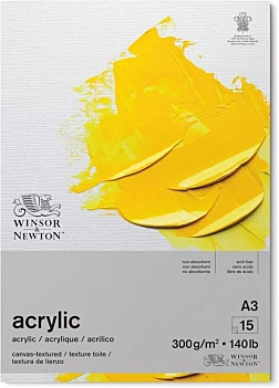 Bloc para acrílico 300g/m² Winsor & Newton