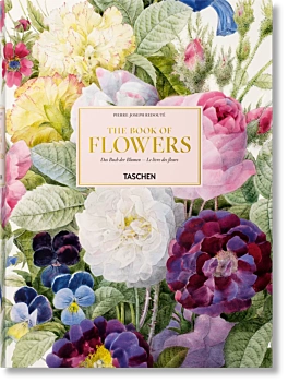 Redouté The Book of Flowers/Das Buch de Blumen/Le livre des fleurs H Walter Lack Inglés/Francés/Alemán