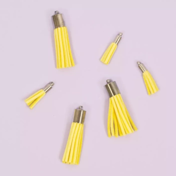 Craftelier Pastel Yellow Tassel