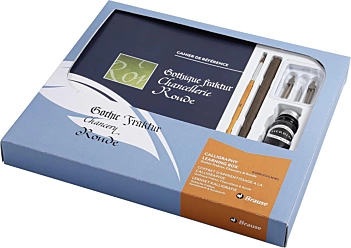 Boîte d'apprentissage Kit de calligraphie Brause