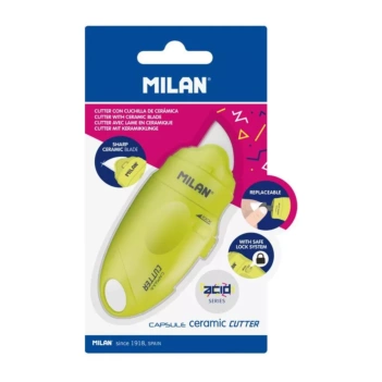 Compás de ajuste rápido metálico automático con estuche Milan