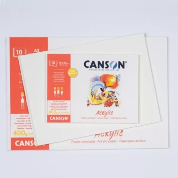 Canson gelijmd acrylblok 400 g/m²