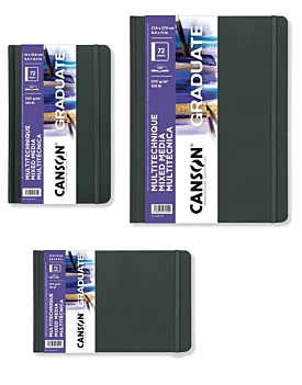 Cuaderno Mixed Media Graduate Grano Fino Canson 220g/m²