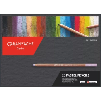 Caixa de 20 lápis Caran d'Ache Pastel