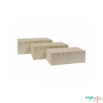 Caja lazos rectangular pequeña