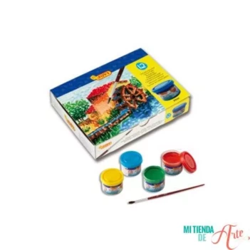 Caja témperas Jovi 35ml 12 piezas 