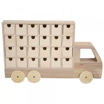 Calendario de Adviento Madera Camión Artemio