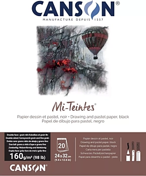  Mi-Teintes Bloc encolado un lado 160g/m²