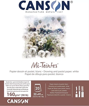 Blok Mi-Teintes Canson 32x41cm 160g/m²