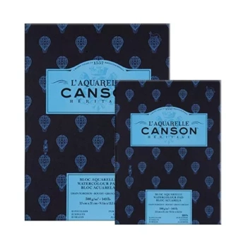 Canson Héritage Bloc Aquarelle Gros Grains 300g/m²