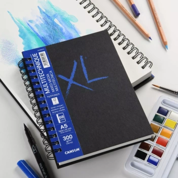 XL Mix Media Spiral Binding Pad 300g/m²