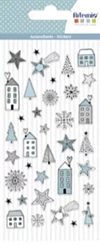 Puffy Stickers Casa Cosy Christmas Artemio
