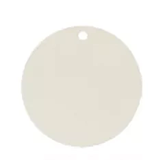 Die-cut Etiquetas Redondas Beige On se Marie Artemio