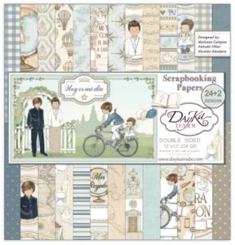 Kit de Scrapbooking Hoy Es Mi Día Niño Dayka 30x30cm