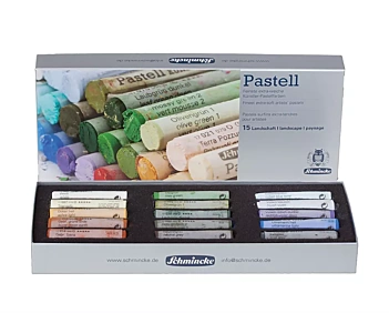 Zestaw 15 pasteli krajobraz Schmincke