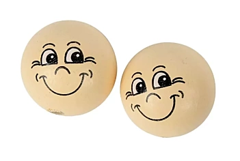 Creativ Company Set 10 Smiley Face Balls 