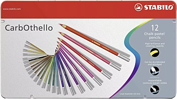 Lápices de color acuarelables STABILO aquacolor - Estuche  metal 36 uds surtidas