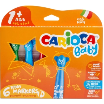 Zestaw 6 markerów Teddy Carioca
