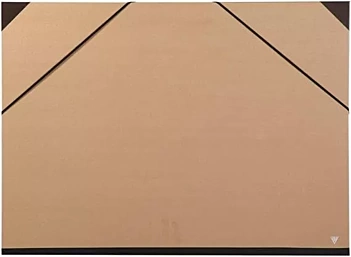 Carpeta de dibujo Kraft cierre elástico 52x72cm Clairefontaine