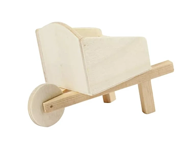 Creativ Company Wooden Wheelbarrow