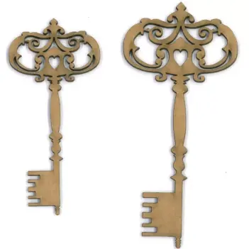Chipboard 2 Llaves Dayka