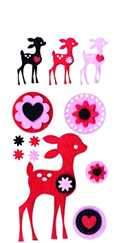Artemio Sweet Felt complements Fawns 13070015
