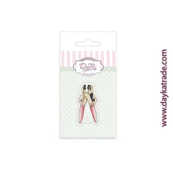 Charms de metacrilato Crop-a-dile Que me quiten lo bailao Dayka