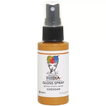 Media Gloss Spray Dina Wakley Cheddar Ranger 56ml
