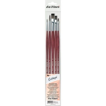 Set de 5 pinceles College da Vinci