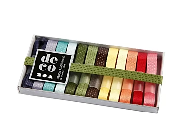 Creativ Company Set 12 Colored Ribbons 