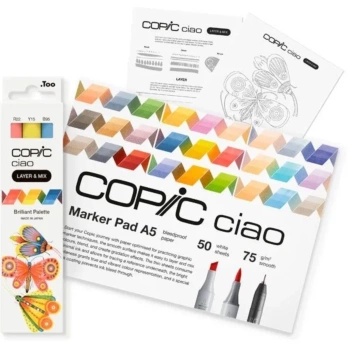 Starter Set Brilliant Palette Layer &amp; Mix Copic Ciao