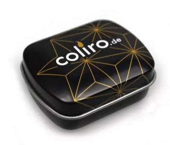 Caja Metálica Negra para Plumillas Finetec 

